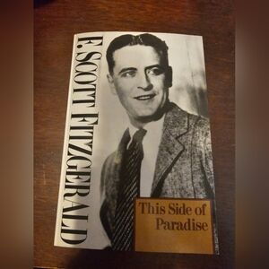 This Side of Paradise Book by F. Scott Fitzgerald, Classic Literature Vintage